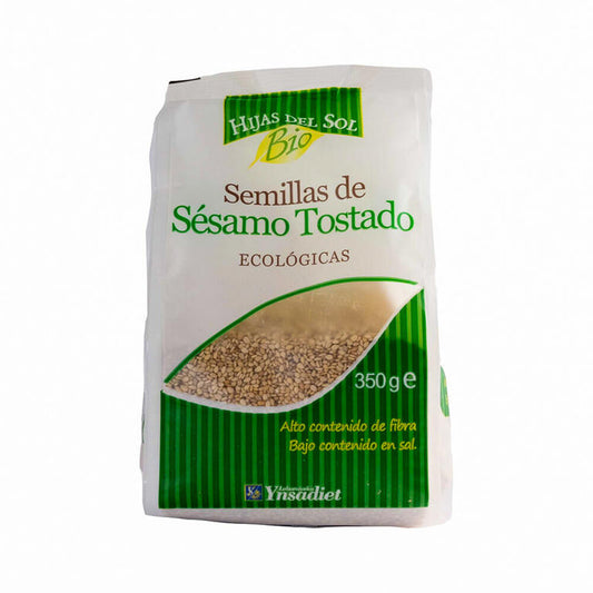 Semillas de Sésamo tostado ecológicas.